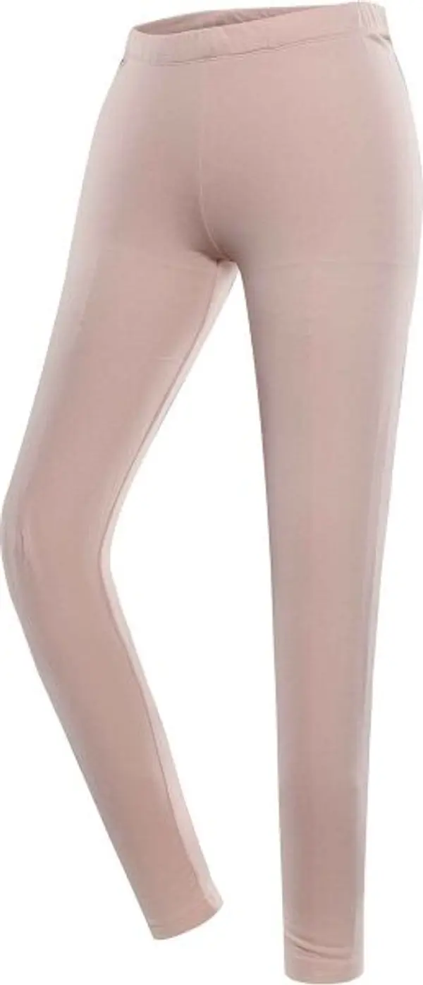 NAX NAX LONSO Детски памучни панталони, цвят сьомга, размер 128-134