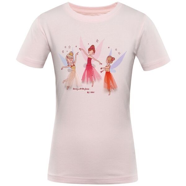 NAX NAX LORETO Момичешка тениска, бяло, размер