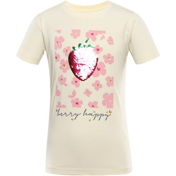 NAX NAX LORETO Тениска за момичета, бежово, размер