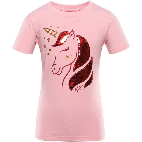 NAX NAX LORETO Тениска за момичета, розово, размер