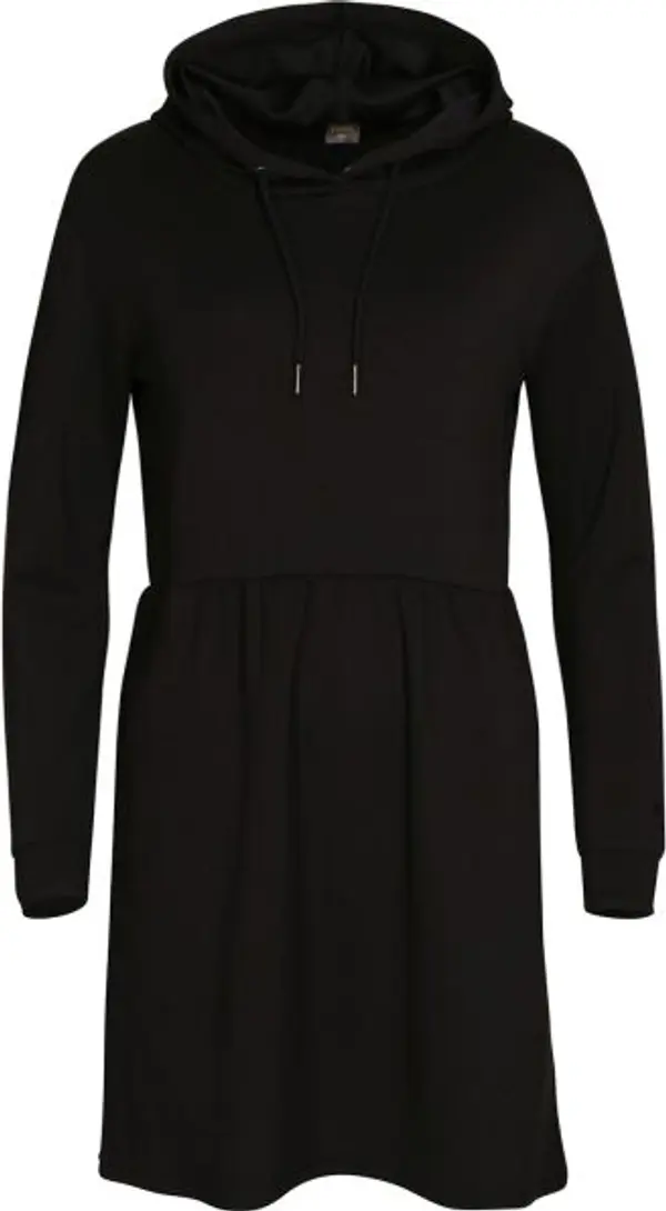 NAX NAX MIWA Дамска суитшърт рокля, черно, размер