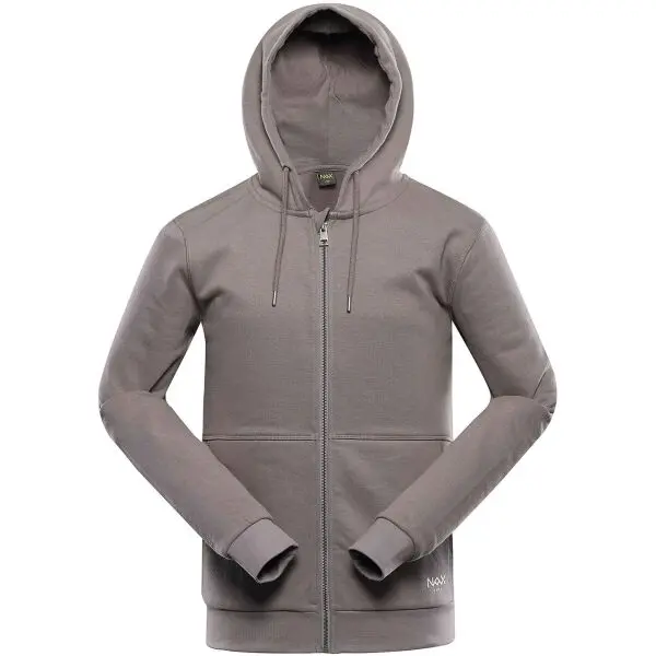 NAX NAX REDAN Мъжки спортен суичър, сиво, размер