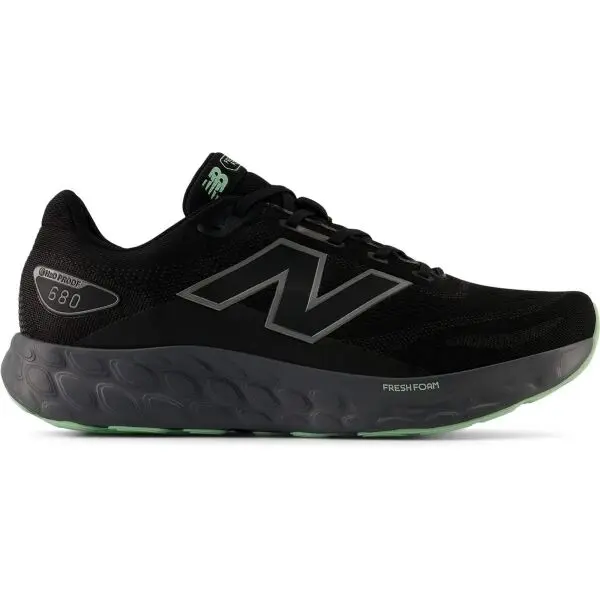 New Balance New Balance FRESH FOAM 680V8 WP Мъжки обувки за бягане, черно, размер 40.5