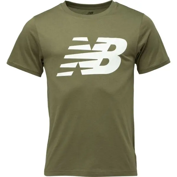 New Balance New Balance NB CLASSIC NB TEE Мъжка тениска, khaki, размер
