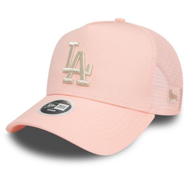 New Era New Era 940W AF TRUCKER MLB WMNS METALLIC LOSDOD Дамска шапка с козирка, розово, размер