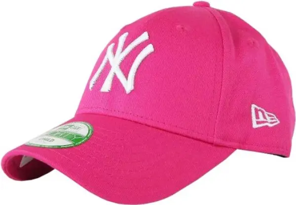 New Era New Era 9FORTY KID MLB LEAGUE BASIC NEYYAN LS Дамска клубна шапка с козирка, розово, размер YOUTH