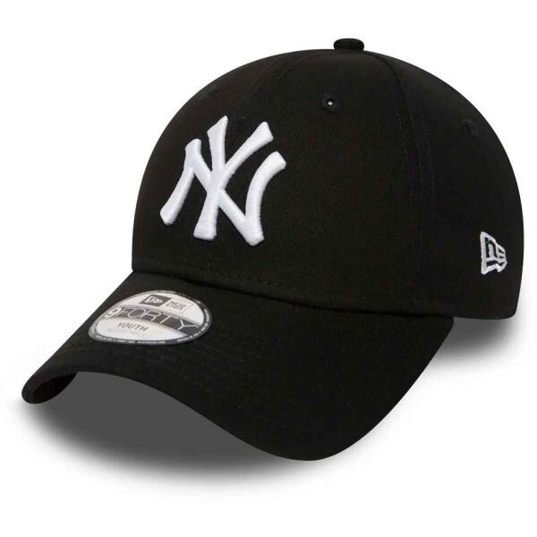 New Era New Era 9FORTY MLB NEW YORK YANKESS Детска клубна шапка с козирка, черно, размер