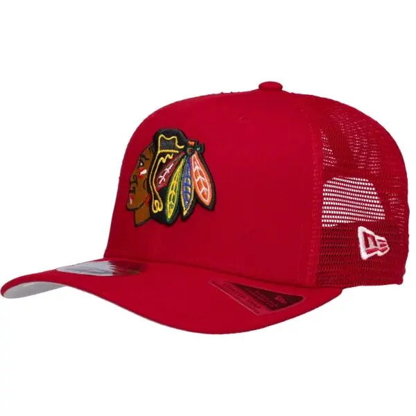 New Era New Era CHICAGO BLACKHAWKS 970SS EG Шапка с козирка, червено, размер UNI