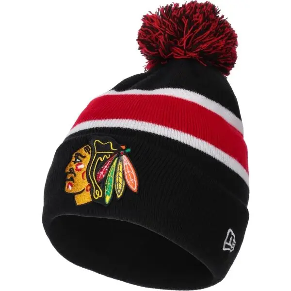 New Era New Era CHICAGO BLACKHAWKS NHL JAKE BEANIE Зимна шапка, черно, размер UNI