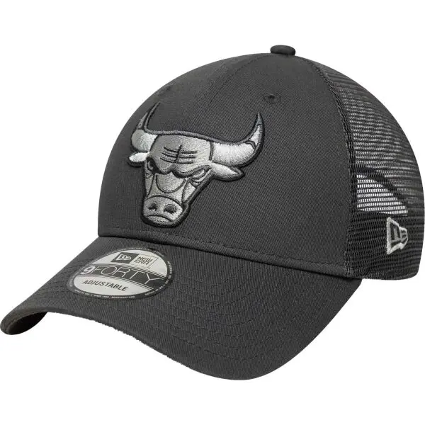 New Era New Era CHICAGO BULLS NBA 9FORTY TRUCKER Шапка с козирка, тъмносиво, размер UNI