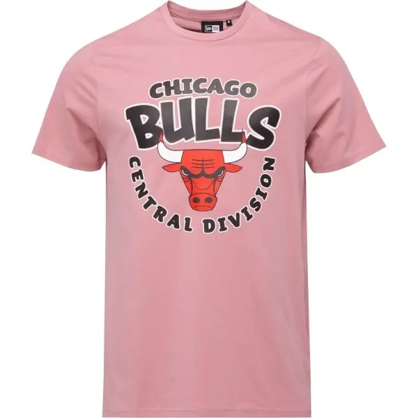 New Era New Era CHICAGO BULLS NBA BUBBLE WORDMARK Мъжка тениска, розово, размер