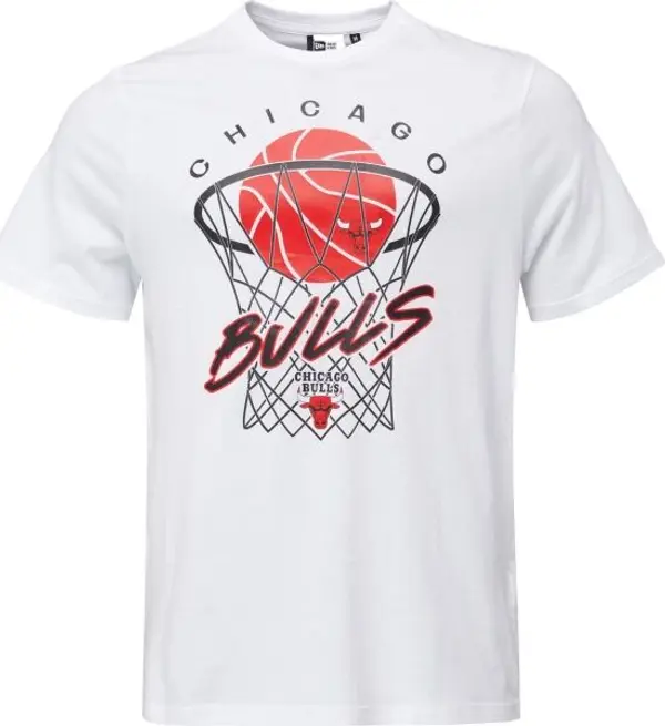 New Era New Era CHICAGO BULLS NBA NET Мъжка тениска, бяло, размер