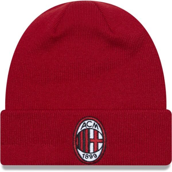 New Era New Era CORE CUFF BEANIE AC MILAN Мъжка шапка, червено, размер