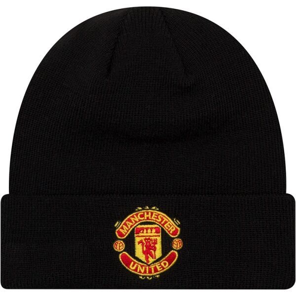 New Era New Era CORE CUFF BEANIE MANCHESTER UNITED Мъжка шапка, черно, размер