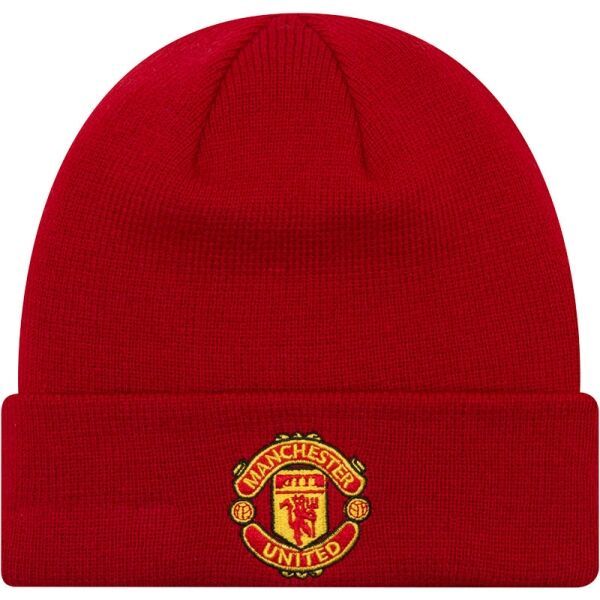New Era New Era CORE CUFF BEANIE MANCHESTER UNITED Мъжка шапка, червено, размер