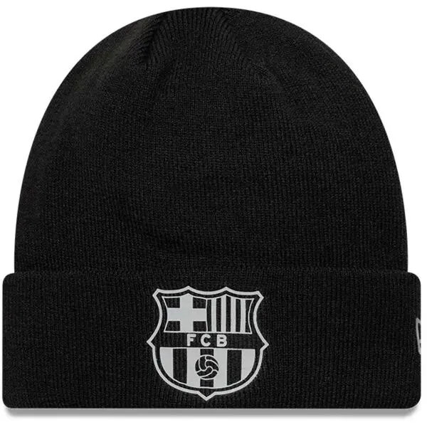 New Era New Era FC BARCELONA REFLECTIVE CUFF BEANIE Зимна шапка, черно, размер UNI