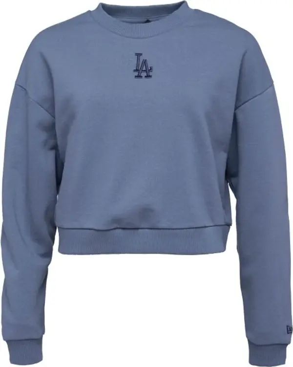 New Era New Era LA DODGERS MLB MIDI LEAGUE ESSENTIAL CROPPED SWEATER Дамски суитшърт, синьо, размер