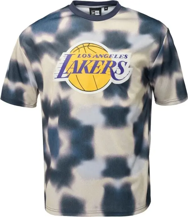 New Era New Era LA LAKERS NBA ALL OVER PRINT Мъжка тениска, тъмносин, размер