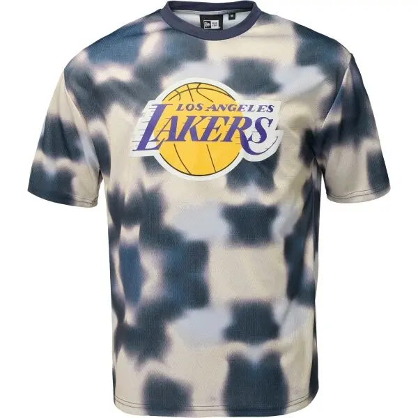 New Era New Era LA LAKERS NBA ALL OVER PRINT Мъжка тениска, тъмносин, размер