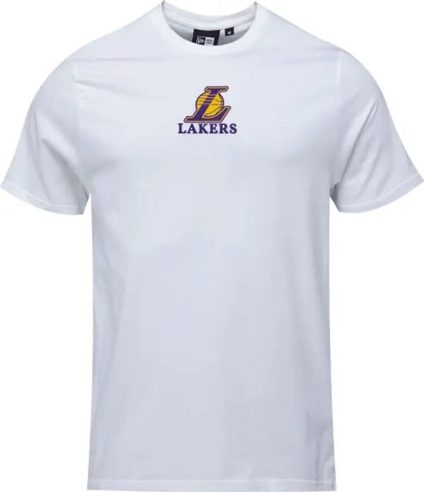 New Era New Era LA LAKERS NBA LOGO Мъжка тениска, бяло, размер