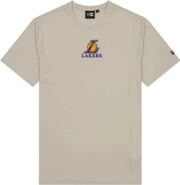 New Era New Era LA LAKERS NBA Мъжка тениска, сиво, размер