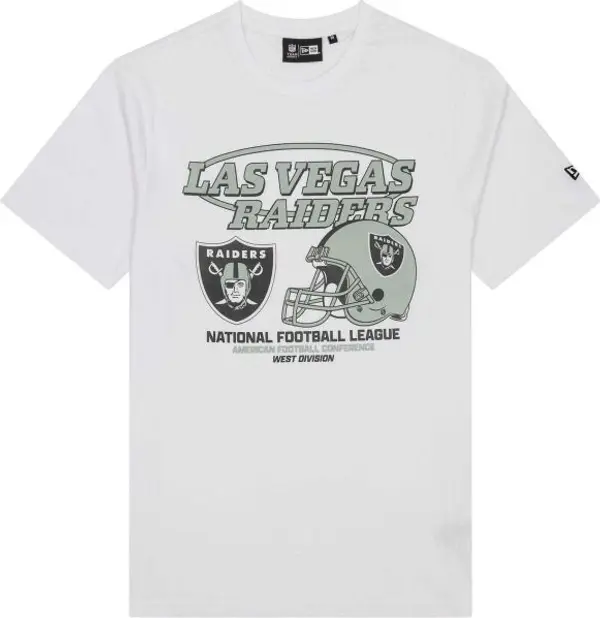 New Era New Era LAS VEGAS RAIDERS NFL GRAPHIC Мъжка тениска, бяло, размер