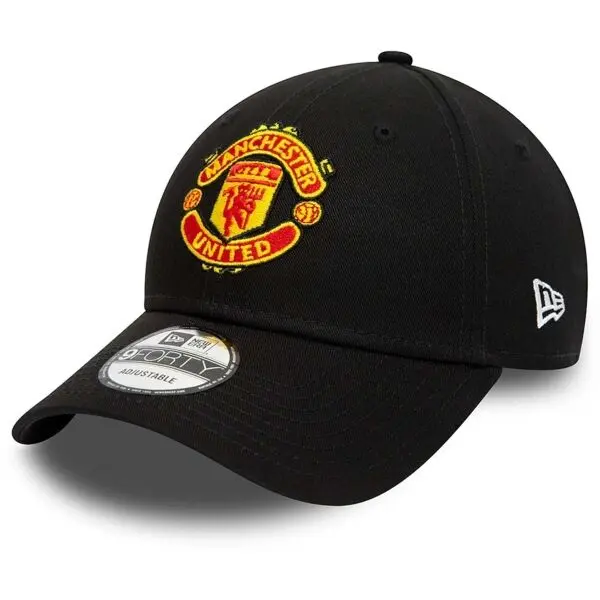 New Era New Era MANCHESTER UNITED FC YOUTH CORE 9FORTY Детска шапка с козирка, черно, размер