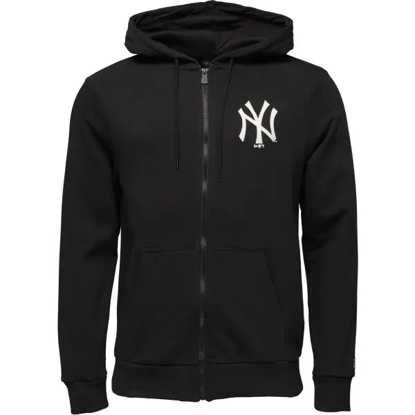 New Era New Era MLB ESSENTIALS FZ HOODY NEYYAN Мъжки суитшърт, черно, размер