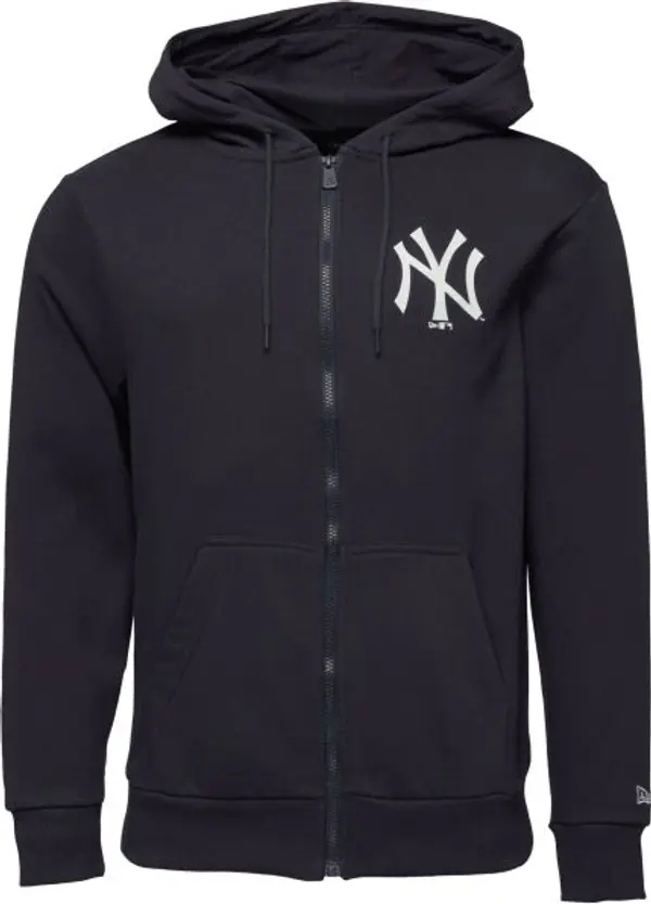 New Era New Era MLB ESSENTIALS FZ HOODY NEYYAN Мъжки суитшърт, тъмносин, размер