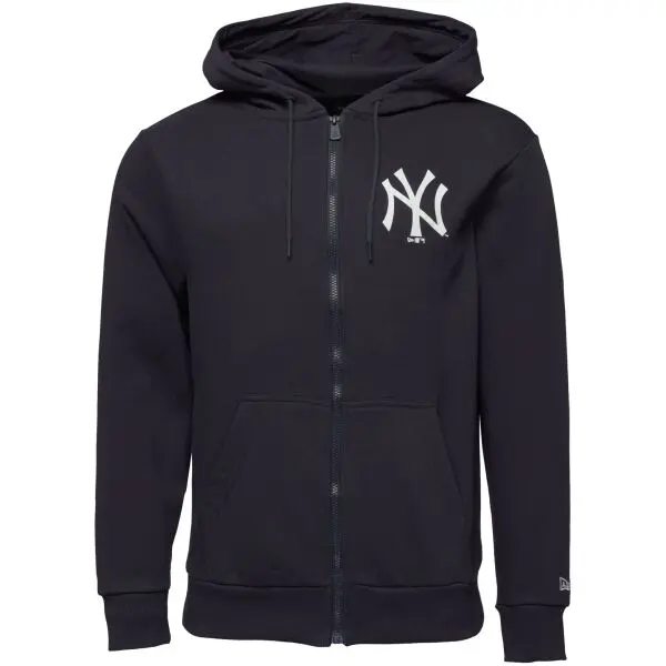 New Era New Era MLB ESSENTIALS FZ HOODY NEYYAN Мъжки суитшърт, тъмносин, размер