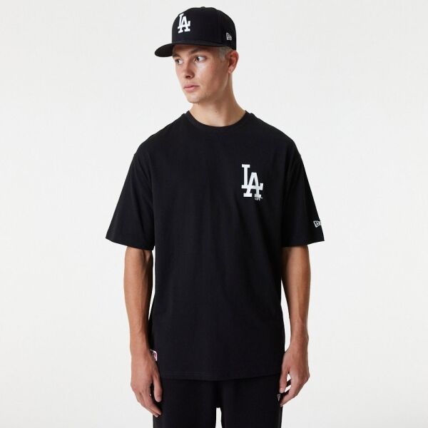 New Era New Era MLB ESSENTIALS LC OS TEE LOSDOD Мъжка тениска, черно, размер