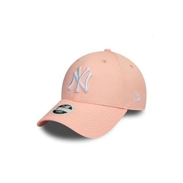 New Era New Era 9FORTY ESSENTIALS NEW YORK YANKEES Дамска шапка с козирка, цвят сьомга, размер UNI