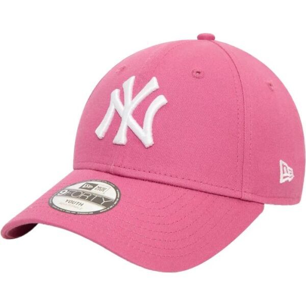 New Era New Era NEW YORK YANKEES KIDS LEAGUE ESSENTIAL 9FORTY Детска шапка с козирка, розово, размер
