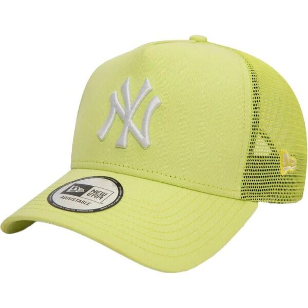 New Era New Era NEW YORK YANKEES LEAGUE ESSENTIAL 9FORTY EF TRUCKER Шапка с козирка, жълто, размер