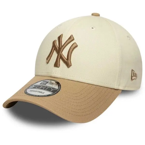 New Era New Era NEW YORK YANKEES MLB COLOUR BLOCK Шапка с козирка, бежово, размер UNI