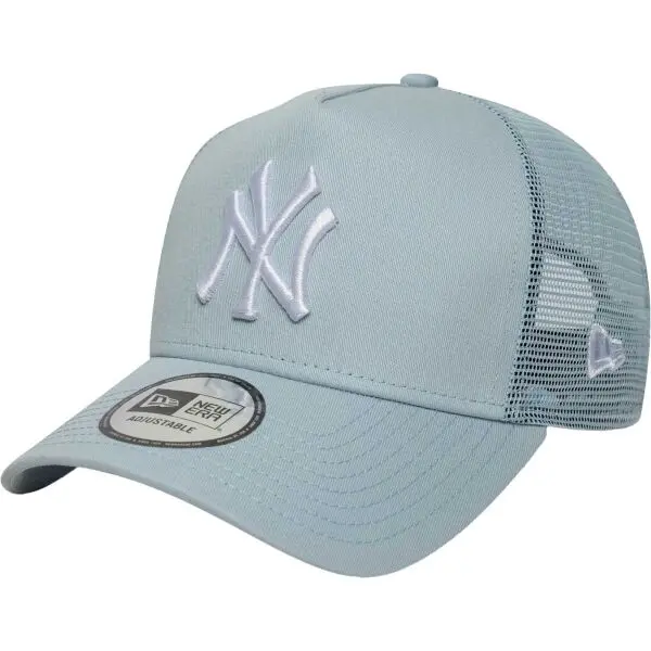 New Era New Era NEW YORK YANKEES MLB LEAGUE ESSENTIAL 9FORTY TRUCKER Шапка с козирка, светлосиньо, размер UNI
