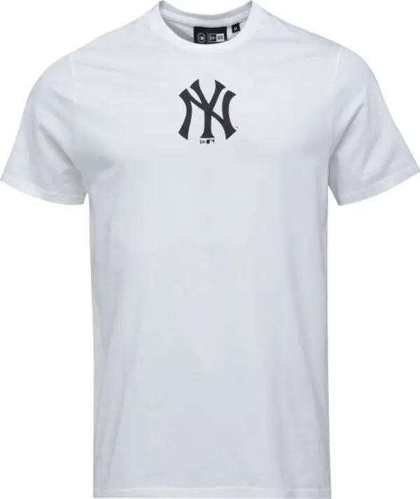 New Era New Era NEW YORK YANKEES MLB LOGO Мъжка тениска, бяло, размер