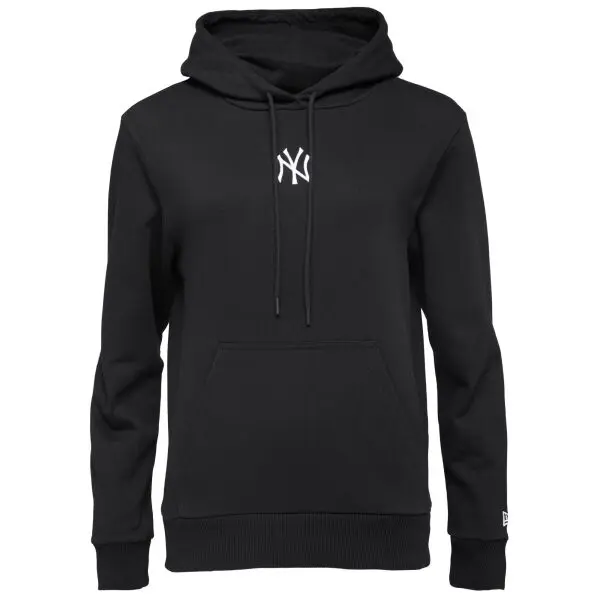 New Era New Era NEW YORK YANKEES MLB MIDI LEAGUE ESSENTIAL HOODIE Дамски суитшърт, черно, размер