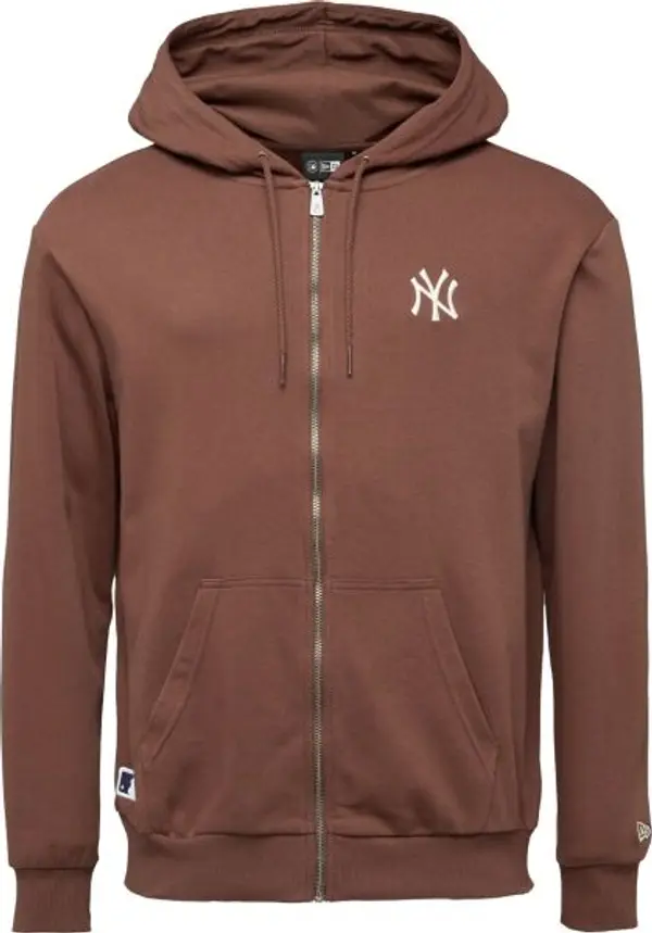 New Era New Era NEW YORK YANKEES MLB MIDI LEAGUE ESSENTIAL HOODIE Суитшърт, кафяво, размер