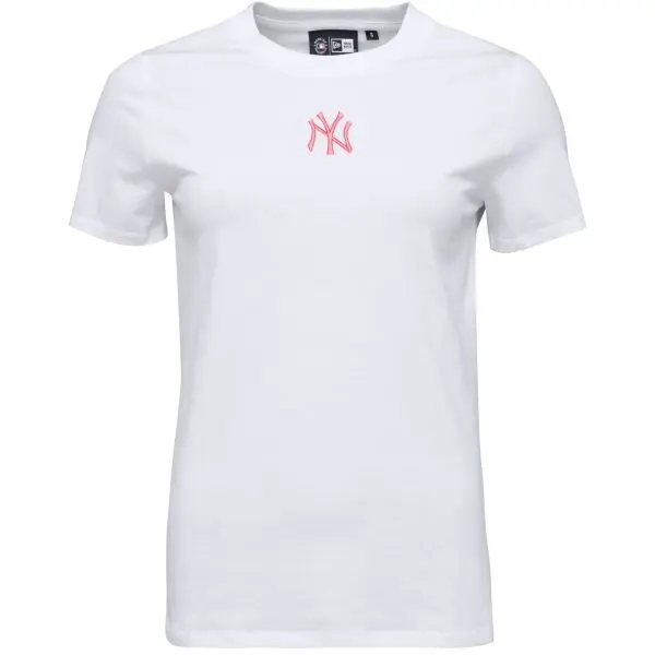 New Era New Era NEW YORK YANKEES MLB MIDI LEAGUE ESSENTIAL T-SHIRT Дамска тениска, бяло, размер