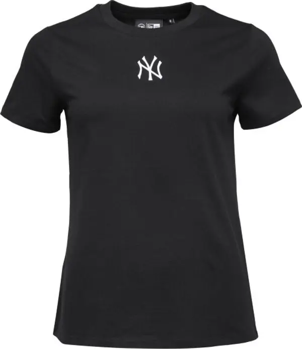 New Era New Era NEW YORK YANKEES MLB MIDI LEAGUE ESSENTIAL T-SHIRT Дамска тениска, черно, размер