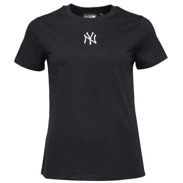 New Era New Era NEW YORK YANKEES MLB MIDI LEAGUE ESSENTIAL T-SHIRT Дамска тениска, черно, размер