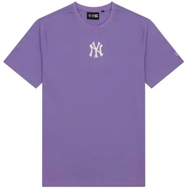 New Era New Era NEW YORK YANKEES MLB Мъжка тениска, лилаво, размер