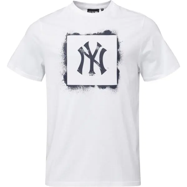 New Era New Era NEW YORK YANKEES MLB SPRAY STAMP Мъжка тениска, бяло, размер