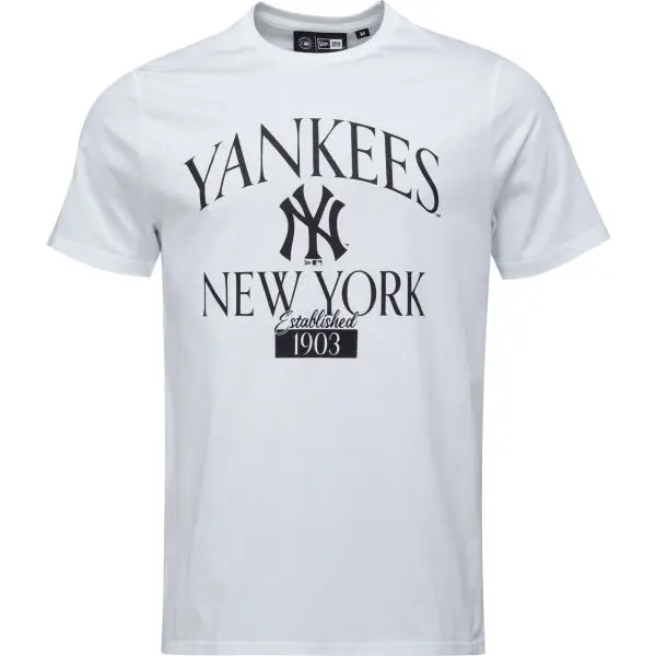 New Era New Era NEW YORK YANKESS MLB ARCH WOODMARK Мъжка тениска, бяло, размер