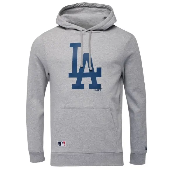 New Era New Era NOS MLB REGULAR HOODY LOSDOD Мъжки суитшърт, сиво, размер