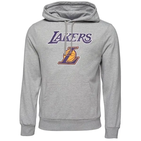 New Era New Era NOS NBA REGULAR HOODY LOSLAK Мъжки суитшърт, сиво, размер