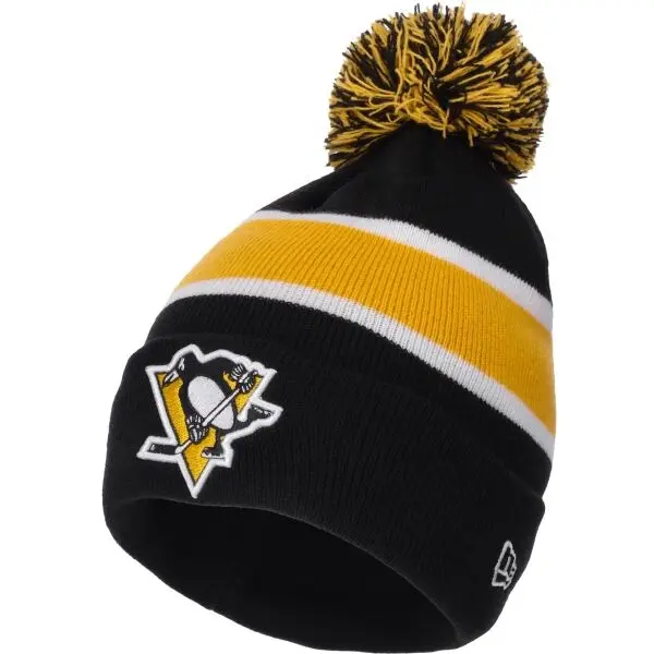 New Era New Era PITTSBURGH PENGUINS NHL JAKE BEANIE Зимна шапка, черно, размер UNI