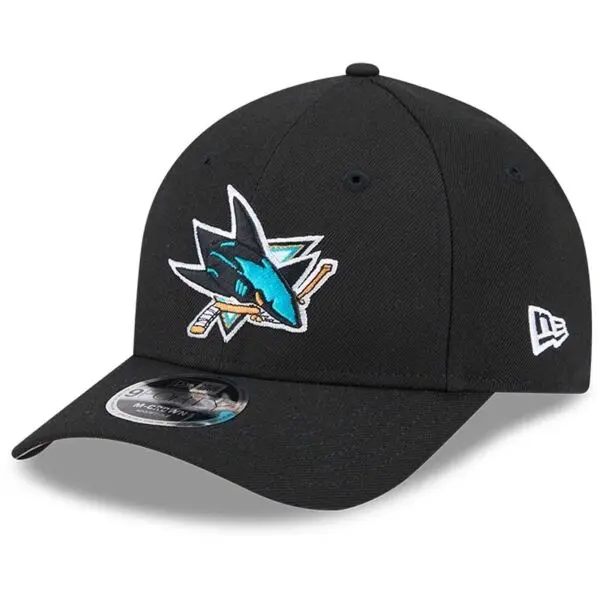 New Era New Era SAN JOSE SHARKS NHL TEAM 9FORTY Шапка с козирка, черно, размер UNI