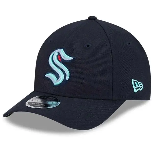 New Era New Era SEATTLE KRAKEN NHL TEAM 9FORTY Шапка с козирка, тъмносин, размер UNI